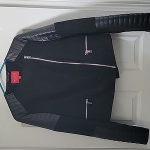 Guess faux suede moto jacket